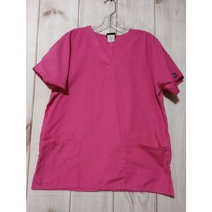 Cherokee Scrub Top Ladies‎ Small Pink